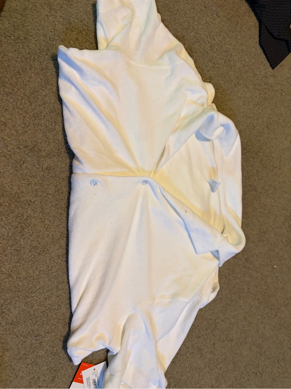 Sports Illustrated Swim White Casual Button-Down Shirt